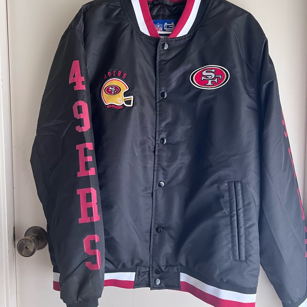 NFL SF 49ers Bomber Jacket New with tags